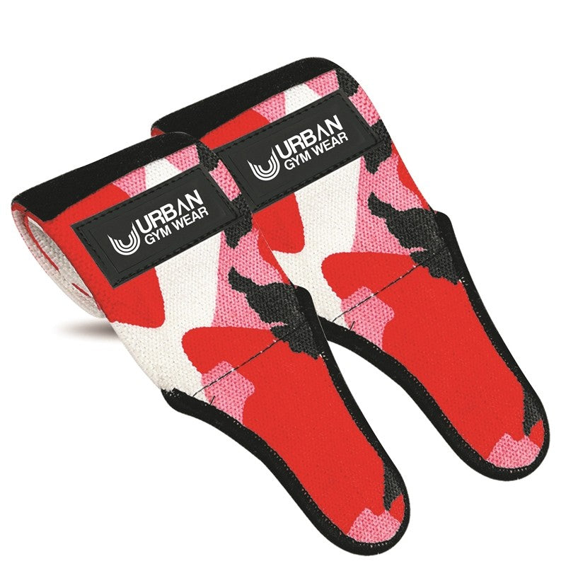 Urban Gym Wear Wrist Wraps - Pink Camo - gymstop